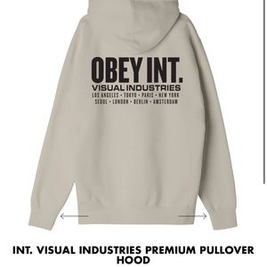 OBEY PREMIUM PULLOVER HOOD
